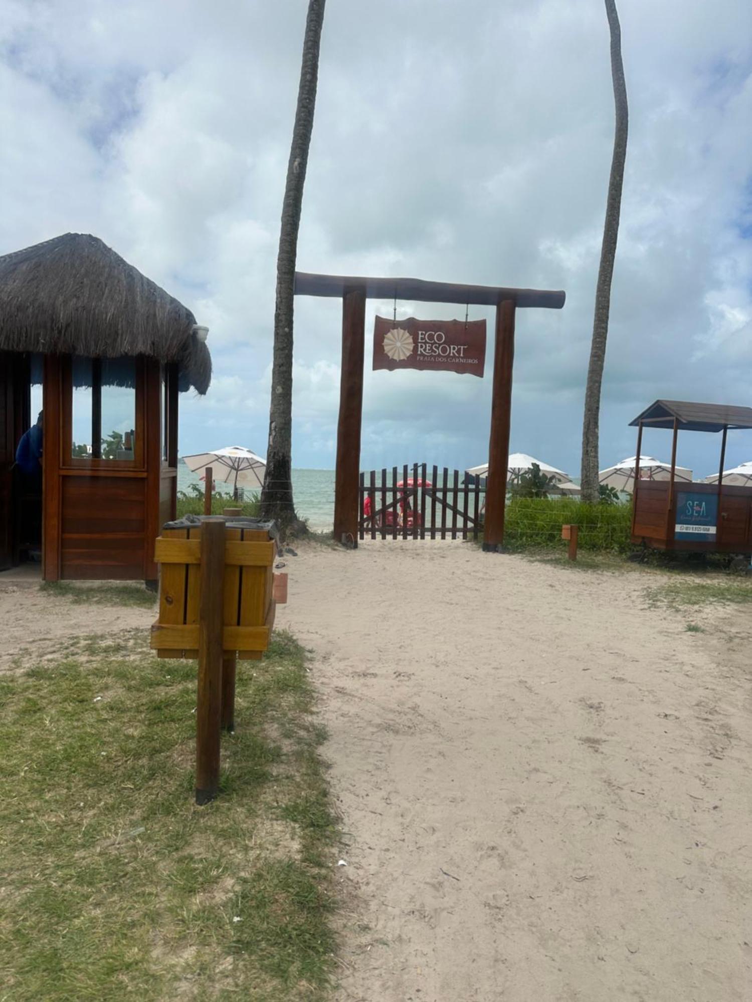 Flat Praia Dos Carneiros Eco Resort 26 Tamandaré Exteriör bild